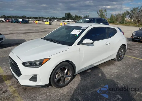 2019 Hyundai Veloster 2.0 z USA, uszkodzony, nr VIN KMHTG6AF7KU006691